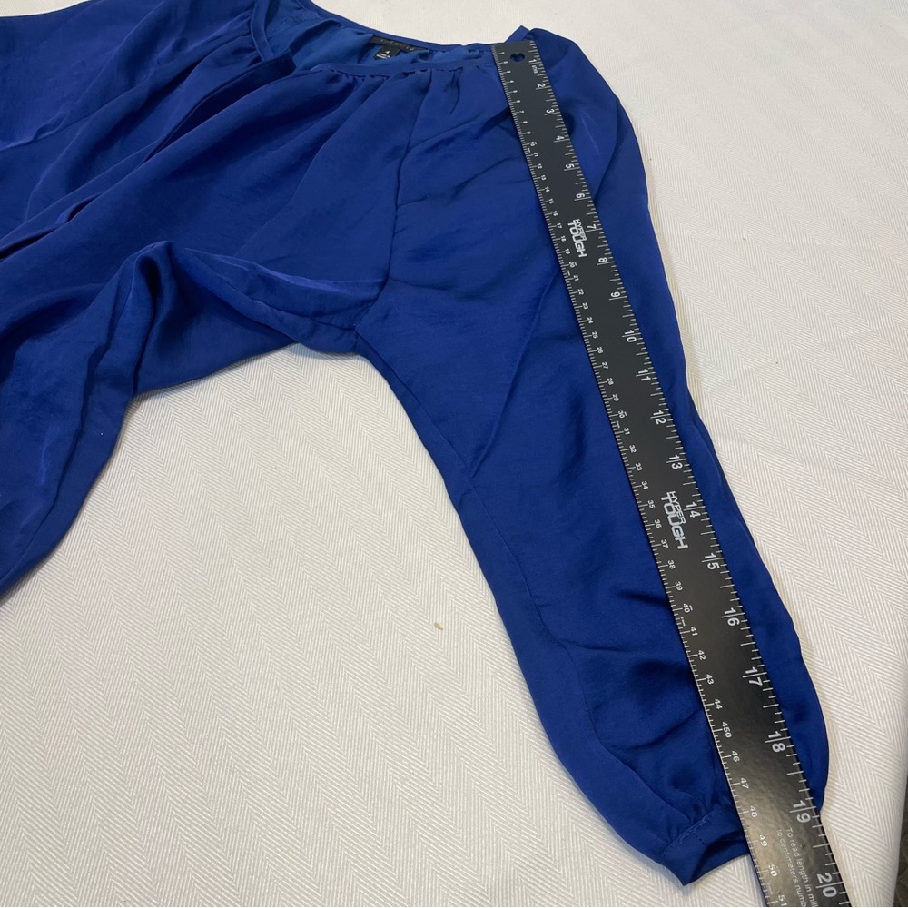 Talbots Royal Blue Blouse Shirt. Women’s Size 4 - Small - Picture 9 of 9